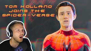 TOM HOLLAND JOINS THE SPIDER-VERSE!