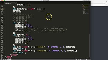 CountUpJS creating your very own counter [4/5]