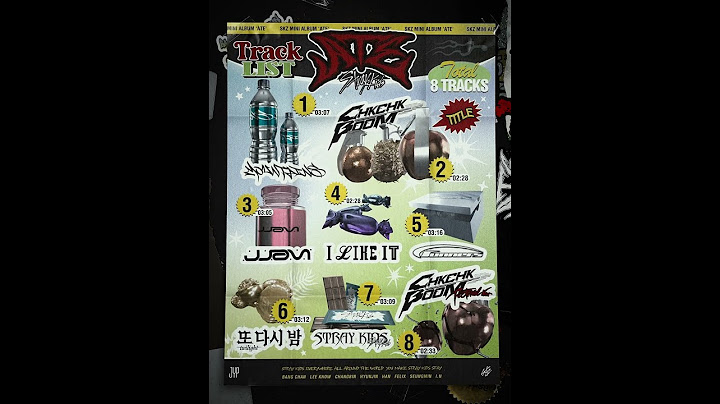 Stray Kids "ATE" TRACK LIST