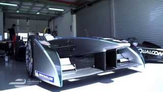 Formula e electric formula one tested by Ho Pin Tung