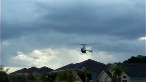 Trex 700E Setting Trim/Hover Test