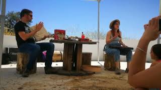Canto de majar el lino (Peñaparda) - Muestra de música tradicional (Huertos urbanos de Torrelodones)