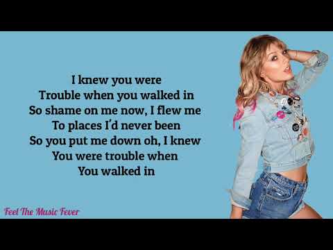 洋楽 I Knew You Were Trouble Taylor Swift Taylor Swift - I Knew You Were Trouble (Taylor's Version