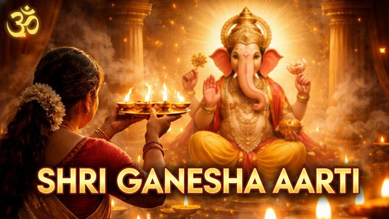 Shri Ganesh Aarti - Jai Ganesh Deva | Powerful Morning Ganpati Aarti 2026