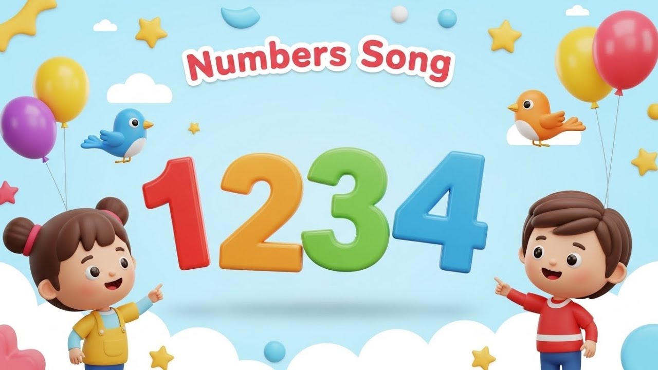 Classics - Numbers Song - Learn to Count from 1 to 10 | Nursery Rhymes and Kids Songs