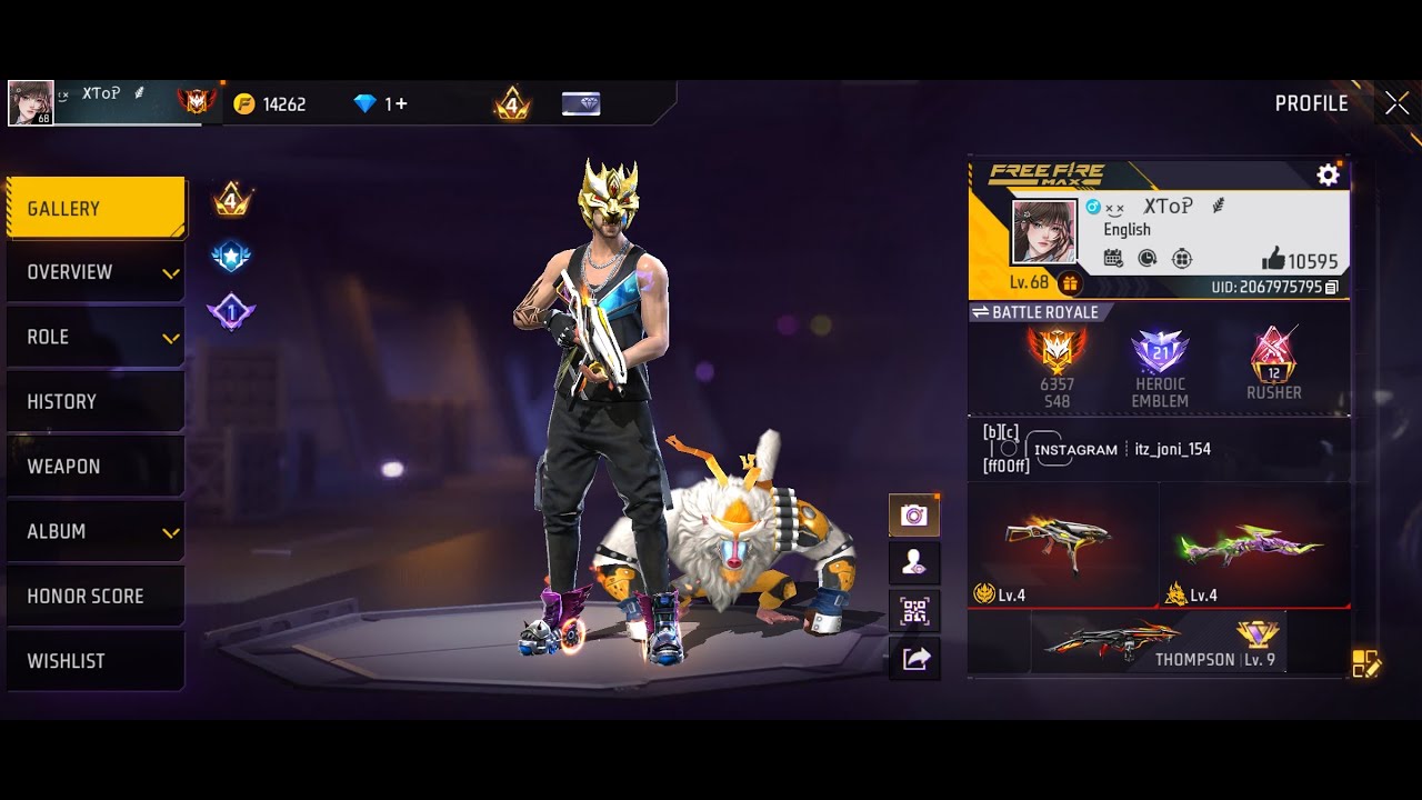 English Garena Free Fire : 👍 Good stream | Playing Solo | Streaming with Turnip