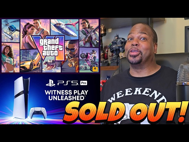 The PS5 Pro is SOLD OUT All Over the U.S. after Netflix's GTA 6 Extended Look Trailer! Video Thumbnail