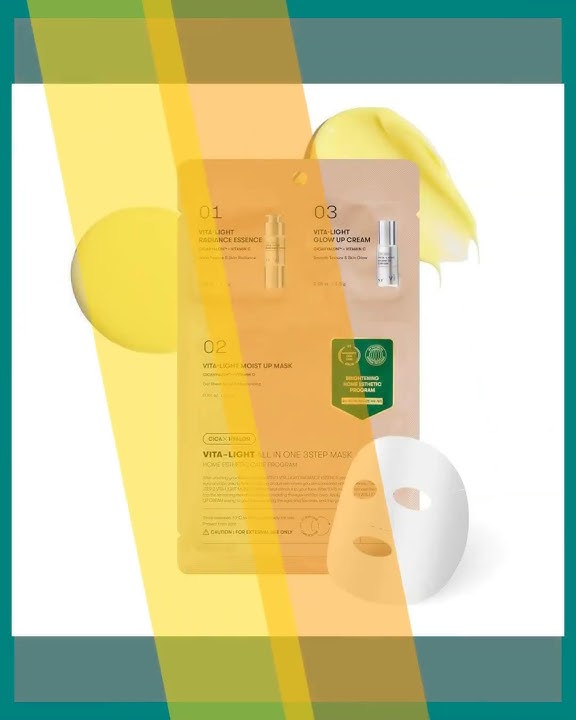 VT CICA Vita-Light All-in-One 3-Step Mask