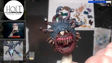 Painting a WizKids Beholder model Part 2