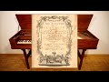 Square Piano Frederick Beck 1787, Joh. Samuel Schroeter, Sonatas for the Pianoforte op. 1, Capricio