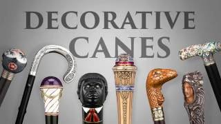Decorative Canes from M.S. Rau Antiques