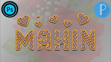 Glass Font Beautiful Design | Glass Font Name Kaise Banaye | How To Make Glass Font Fardeen Designer