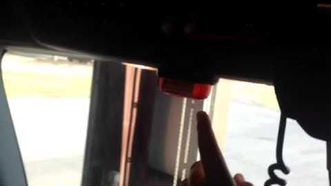 Me hitting the horn in siren code 3 mastercom water tender 115 district 7 fire rescue Bexar county