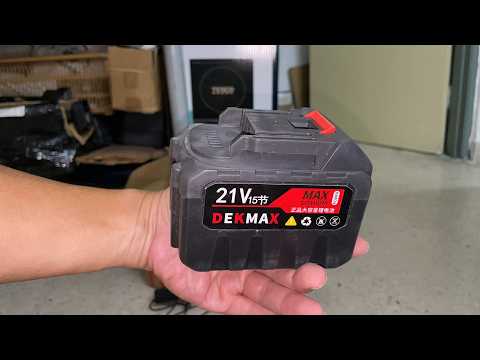 40 RM Dekmax 15 cell Makita ion lithium battery 18000mah, 15 Aug 2026