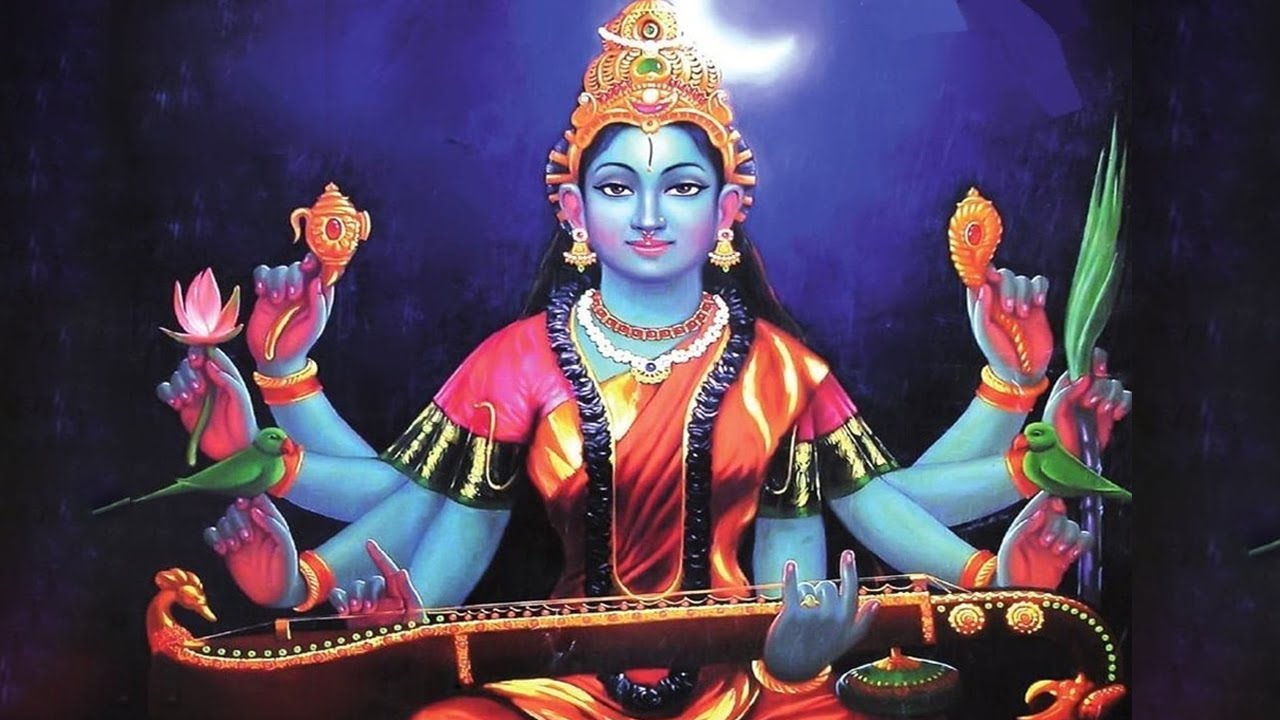 Maa Matangi Devi Stotram with Lyrics  Chant this Mantra for Good Health  Prosperity to Mother 