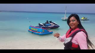 Fun Tube Ride In Maldives