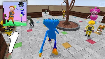 Zombie School: Horror Monters Gameplay Walkthrough Part 1 - Level 1 ~ 13 (Android, IOS)