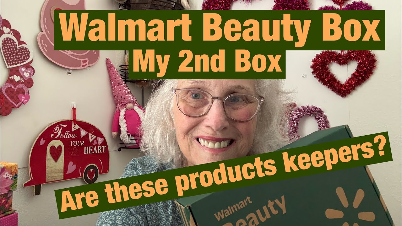 WALMART BEAUTY BOX - My 2nd one finally arrived. 