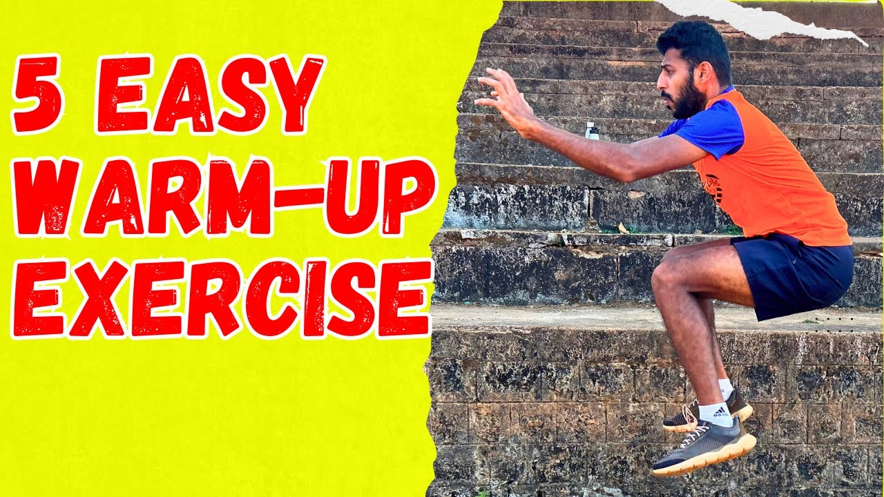 Warm up exercises | 5 easy warmup exercises before the workout session ...