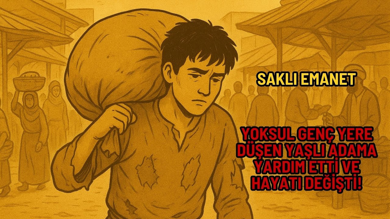 Çarşıda Yere Yığılan Yaşlı Adama Yardım Eden Gencin Hikayesi