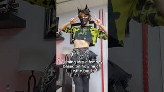 turning into a femboy for foods :3 #femboy #fashion #femboys