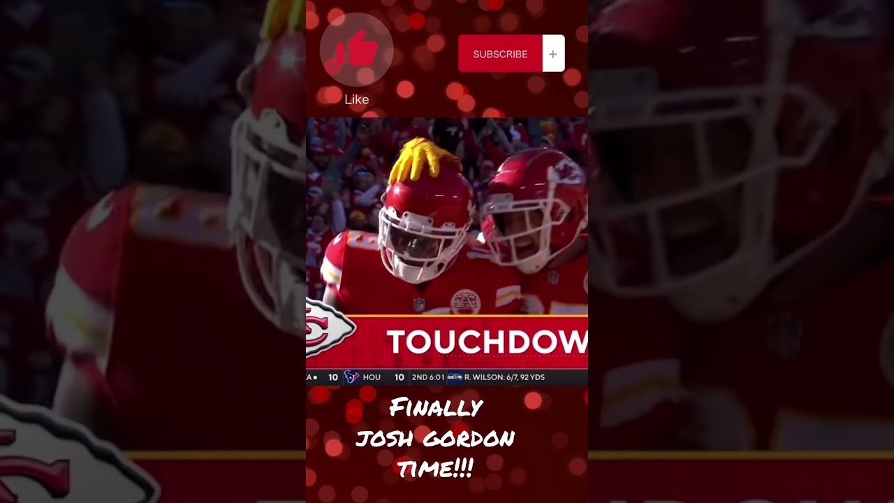 Chiefs Finally Get Josh Gordon Involved In The Endzone! Touchdown KC!! 
