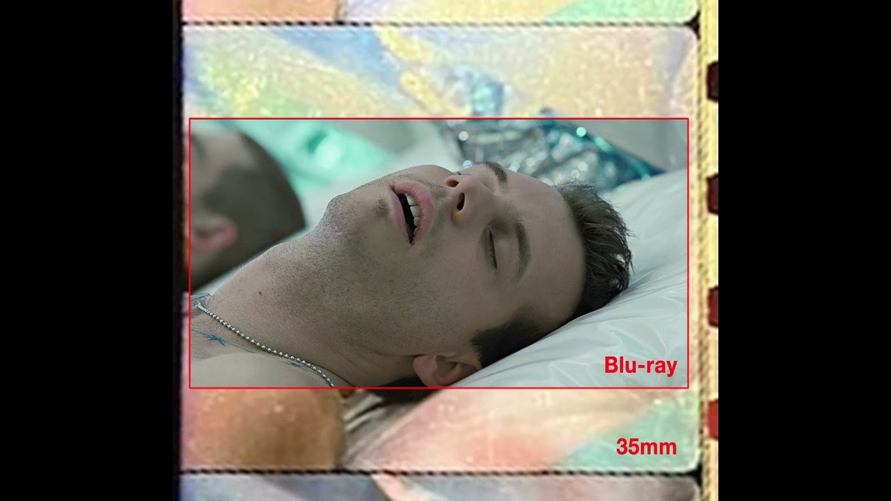 Aliens open matte comparison - 35mm film vs Blu-ray