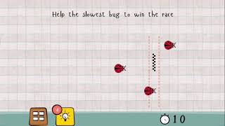 Logic Master 1 - Mind Twist Level 148 Solution | Help the slowest bugs to win the race screenshot 5