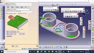 Catia Nc Programming Exercise - 56 #facing #pocketing #profilecontouring #drilling #catianc #ncprogr