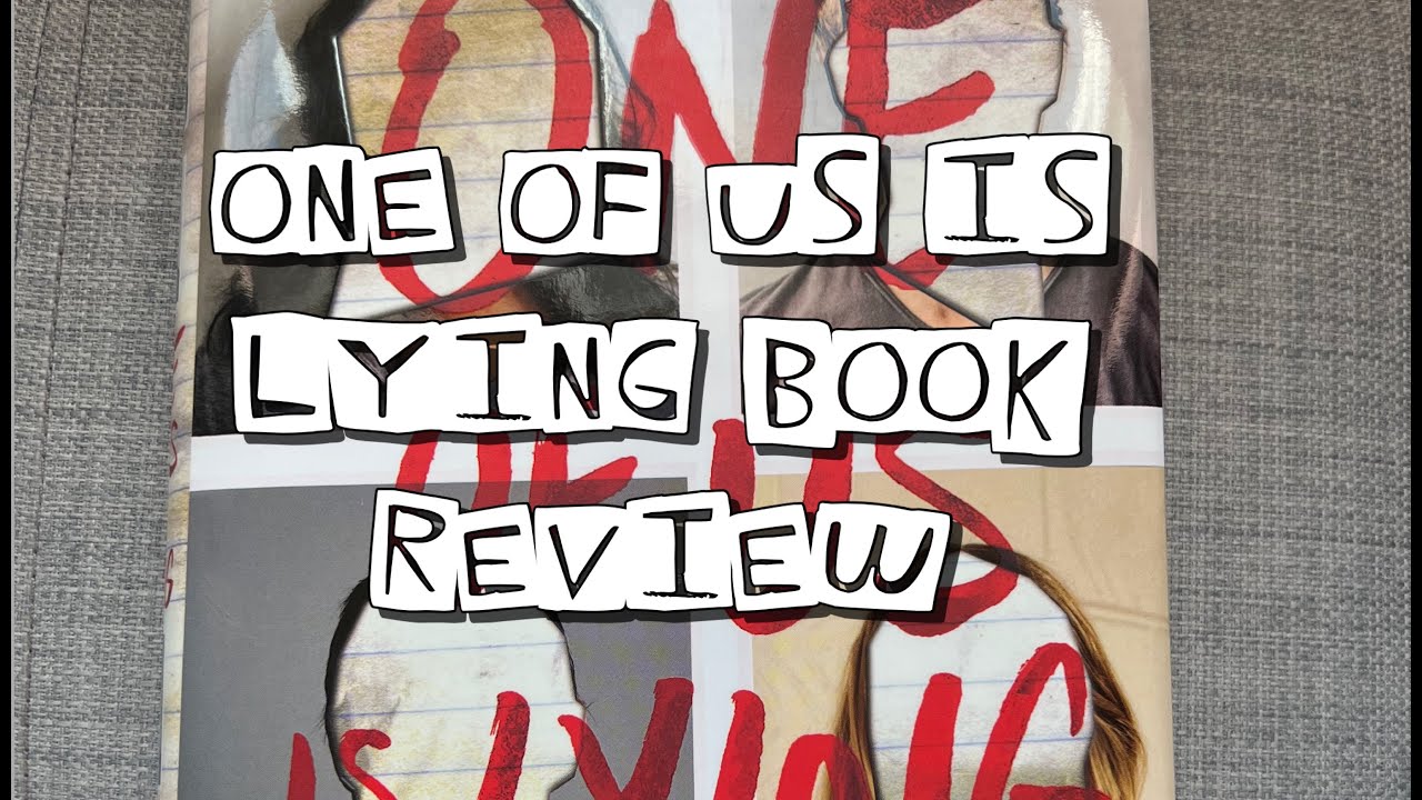 ONE OF US IS LYING BOOK REVIEW - YouTube