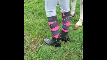 Argyle Ag+ Riding Socks with Lyocell foot
