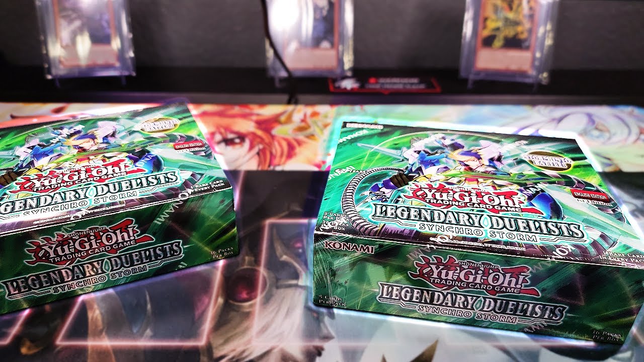 Opening the new Yu-Gi-Oh! Synchro Storm Booster Box!