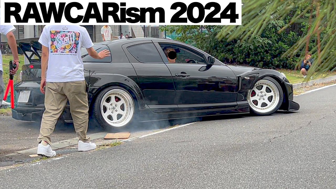 🌈【搬出②】コンパネを吹き飛ばし、盛大に亀るRX-8　RAWCARism 2024 ローカリズム 2024