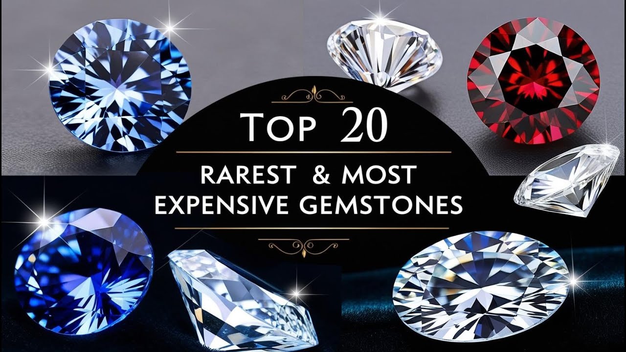Top 20 Rarest & Most Expensive Gemstones in the World | High-Value ...