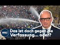 DEMONSTRATIONSRECHT: Verfassungs-Experte hält Auflösung von Corona-Querdenker-Demo für rechtens