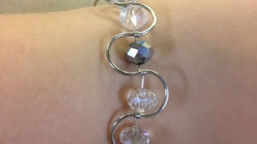 How To Create a Pretty Wire Beaded Bracelet - DIY Style Tutorial - Guidecentral