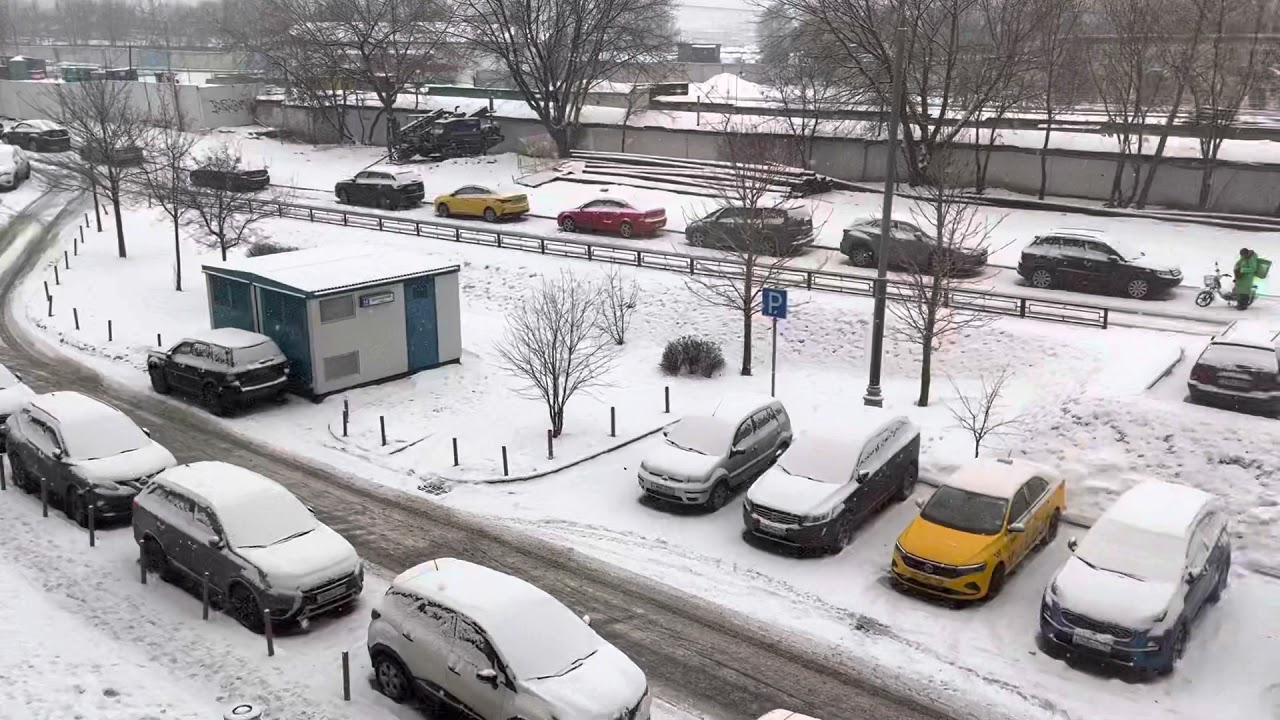 Наконец-то пришла долгожданная зима - YouTube