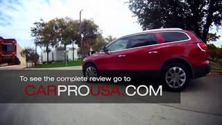 TEST DRIVE: 2012 Car Pro Buick Enclave Review