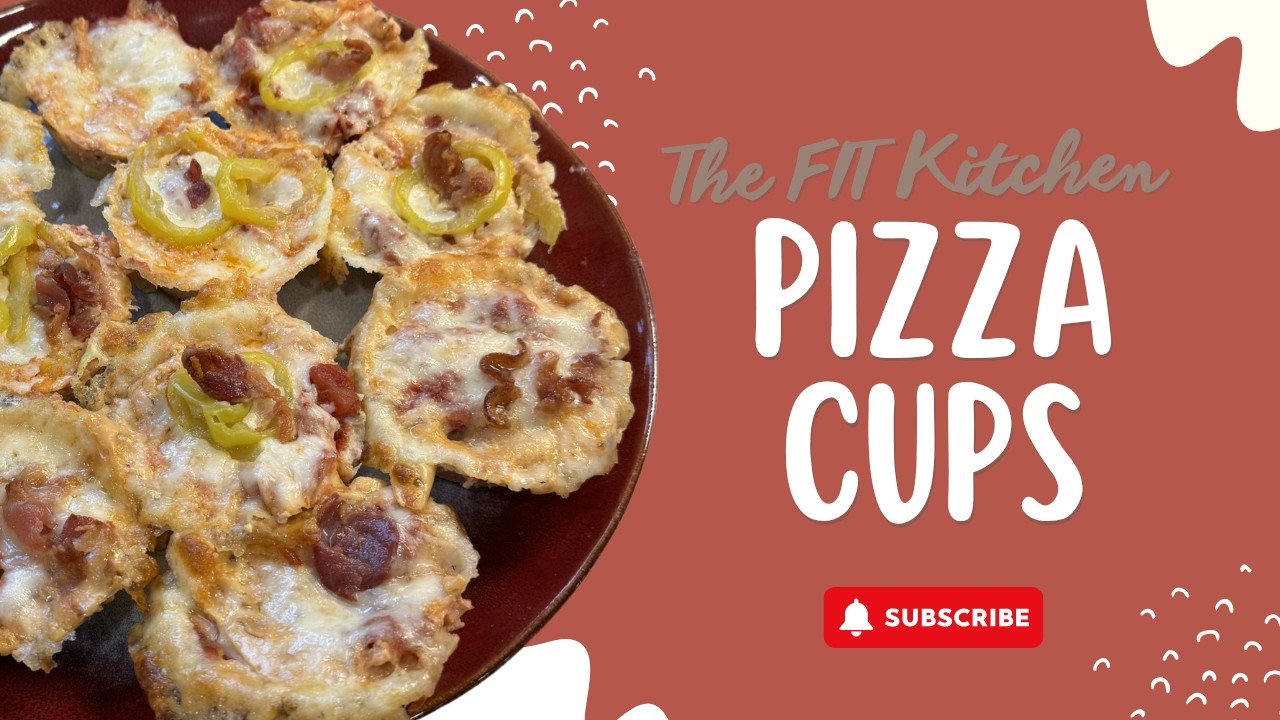 Пицца-чашечки с высоким содержанием белка (без муки, без резкого падения уровня сахара в крови)