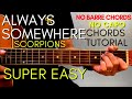 Download Lagu SCORPIONS - ALWAYS SOMEWHERE CHORDS (EASY GUITAR TUTORIAL) for Acoustic Cover
