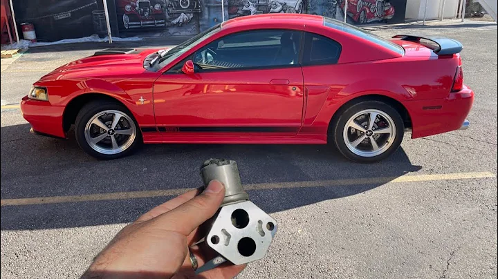 IAC fix hanging idle: Mustang idle air control valve cleaning and replacement 