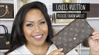 How to shorten the strap of Louis Vuitton Felicie Chain Wallet