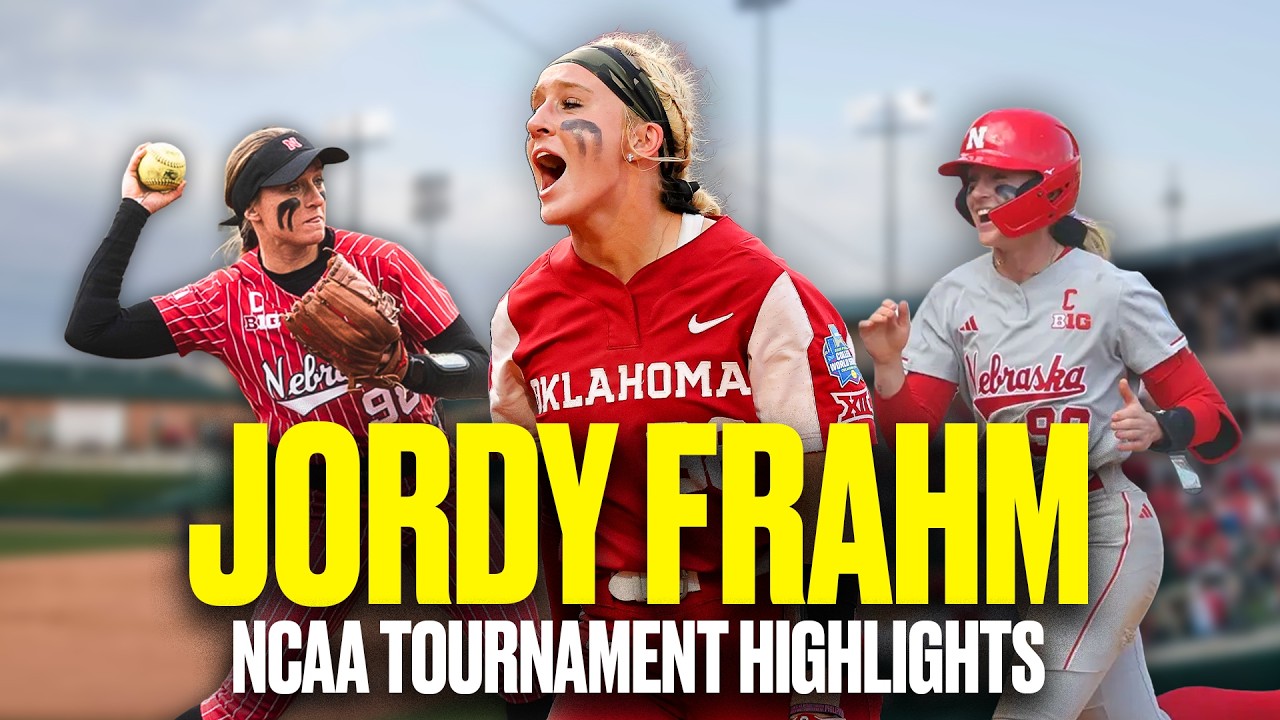 Jordy Frahm college softball career highlights