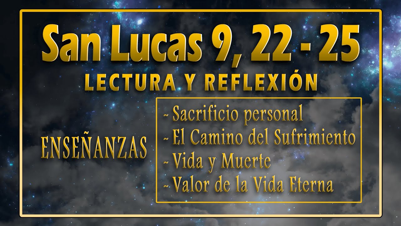 Evangelio de Hoy Jueves 6 de marzo de 2025 - REFLEXIÓN san Lucas 9, 22 ...