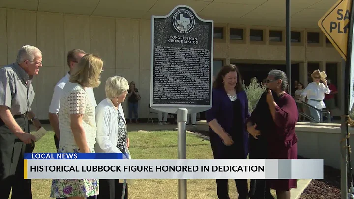 George Mahon Honored With Texas Historical Marker ...