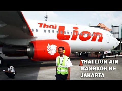 Thai Lion Air Economy Class | SL116 Bangkok Don Mueang - Jakarta Boeing 737-900ER