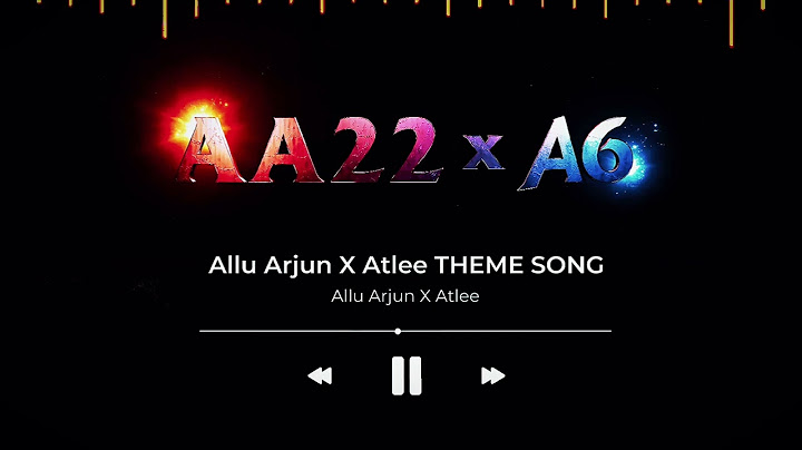 GEAR UP for #AA22xA6 Theme Song | Allu Arjun | Atlee | Exclusive Watch