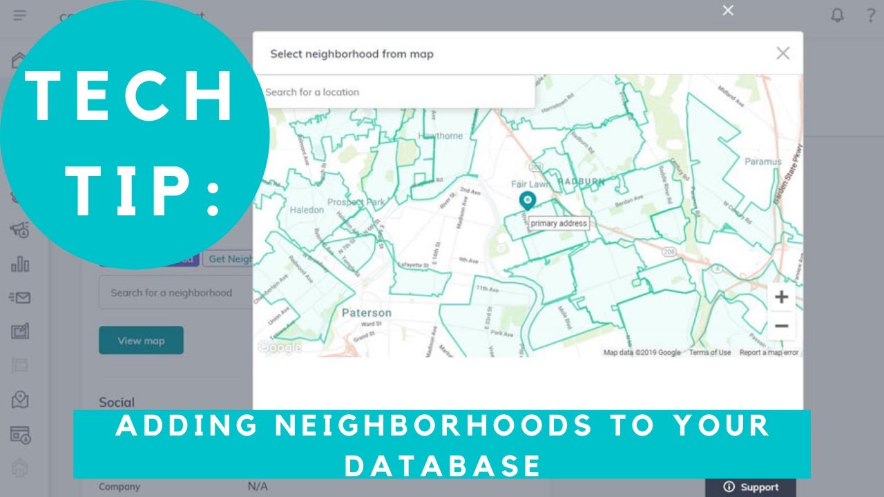 Tech Tip: Adding Neighborhoods to your Command Database!