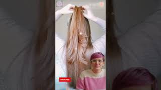 Easy hairstyle in 5 minutes for long hair ?‍?| تسريحة سهله للعيد للشعر الطويل hairstyle shorts