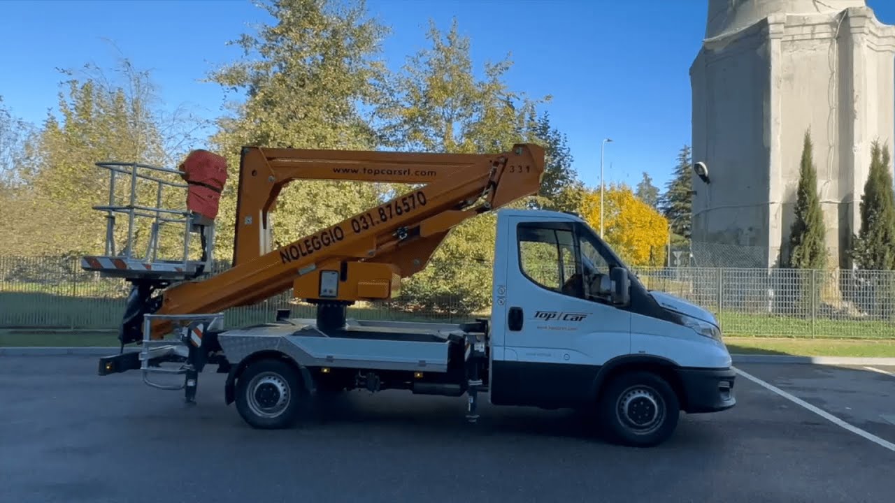 Tutorial piattaforma autocarrata Palfinger 24 mt - TopCar